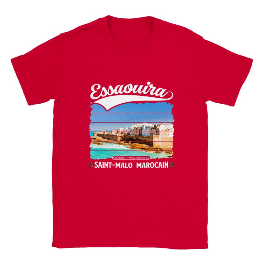 T-shirt Essaouira Saint-Malo Marocain ville du Maroc