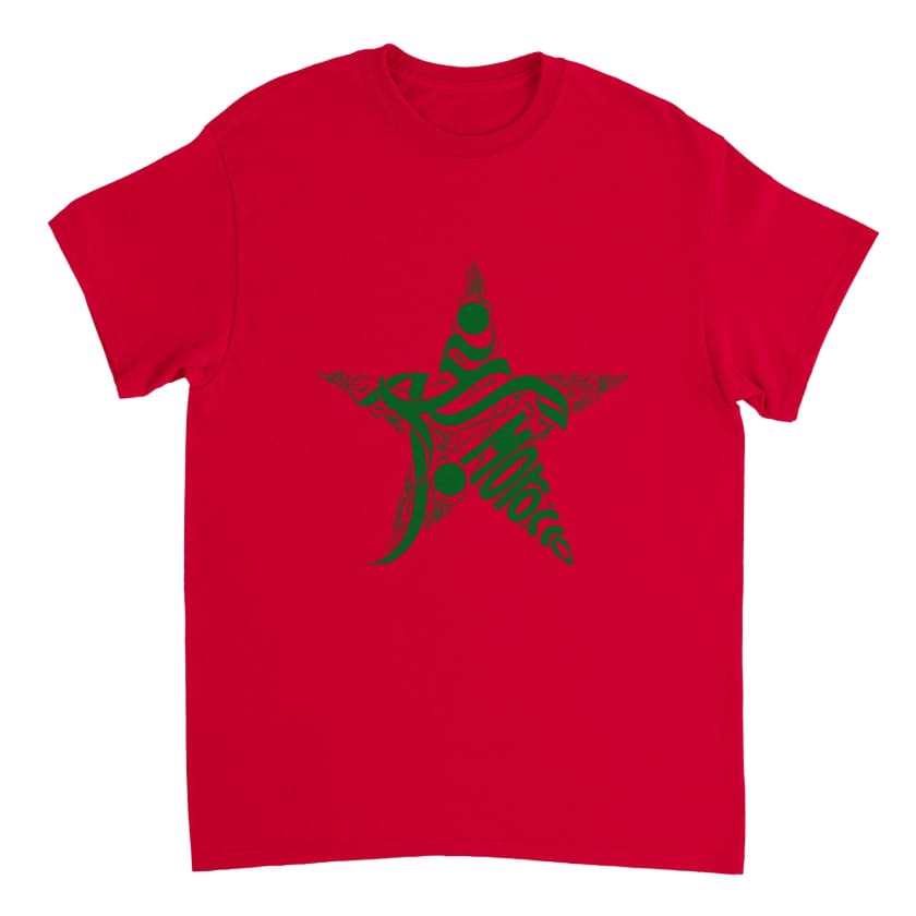 T-shirt étoile du maroc morocco
