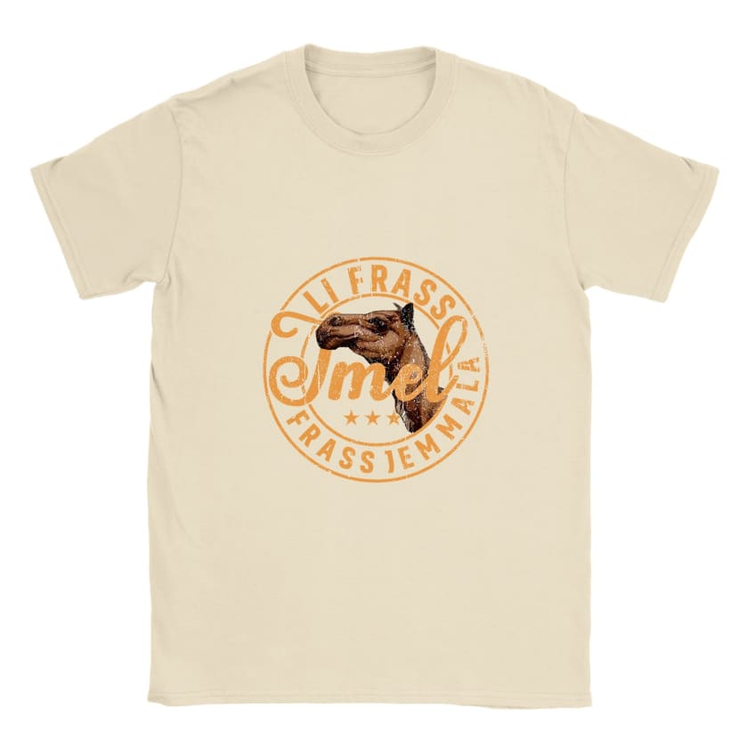 T-shirt Li frass Jmel Frass Jemmala citaion Marocaine