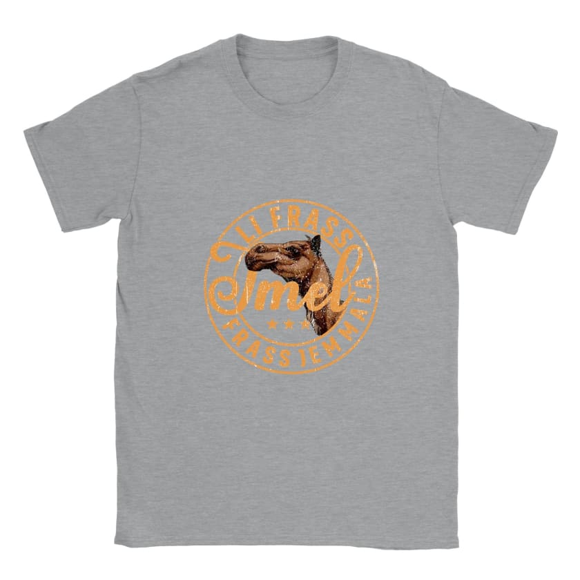 T-shirt Li frass Jmel Frass Jemmala citaion Marocaine