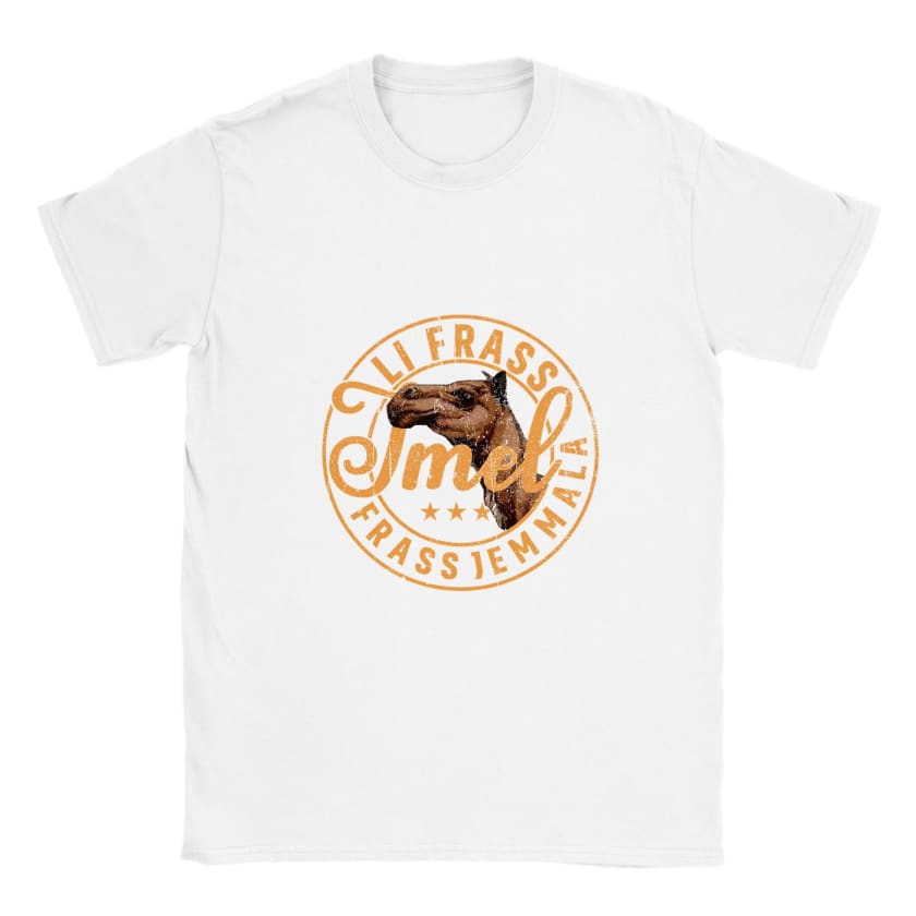 T-shirt Li frass Jmel Frass Jemmala citaion Marocaine