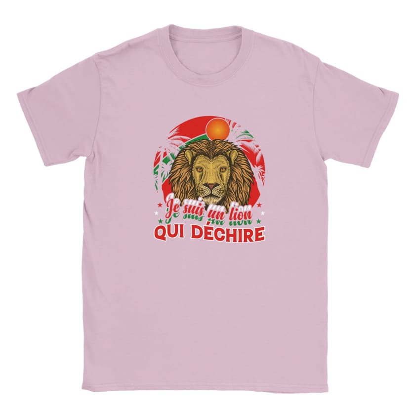 T-shirt Lion qui déchire enfant unisexe