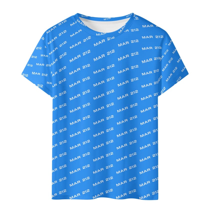 T-shirt MAR 212 bleu pour enfant