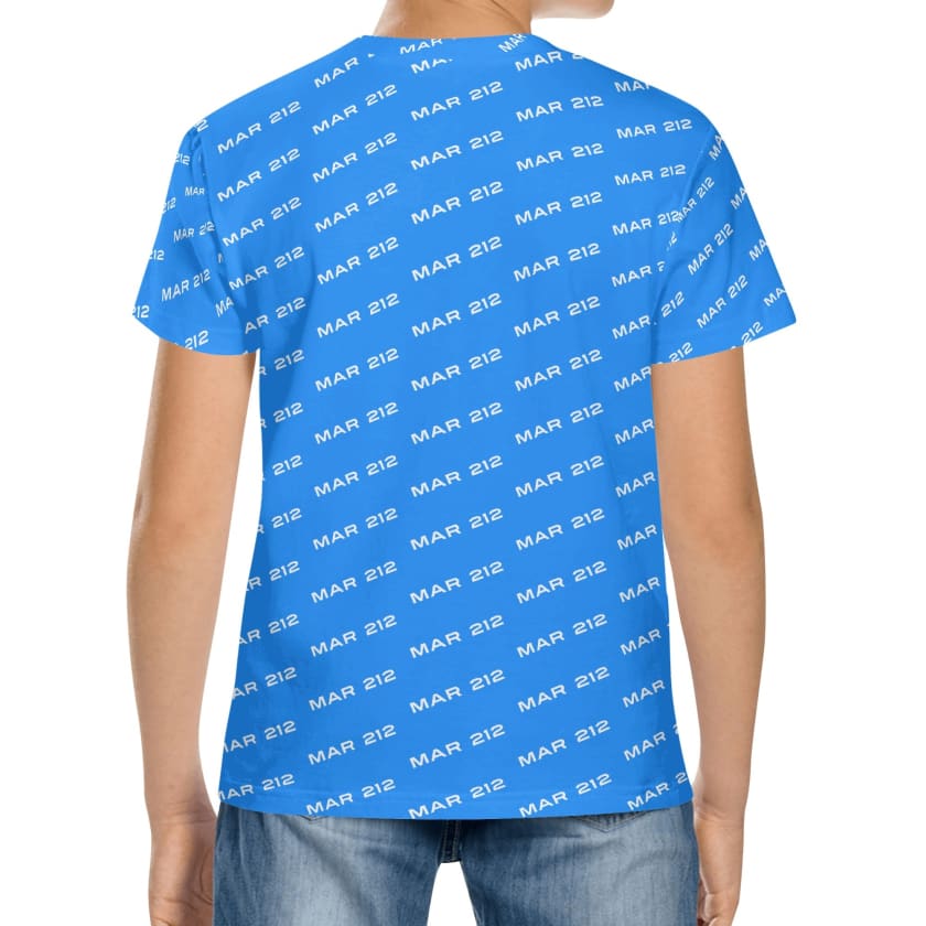T-shirt MAR 212 bleu pour enfant