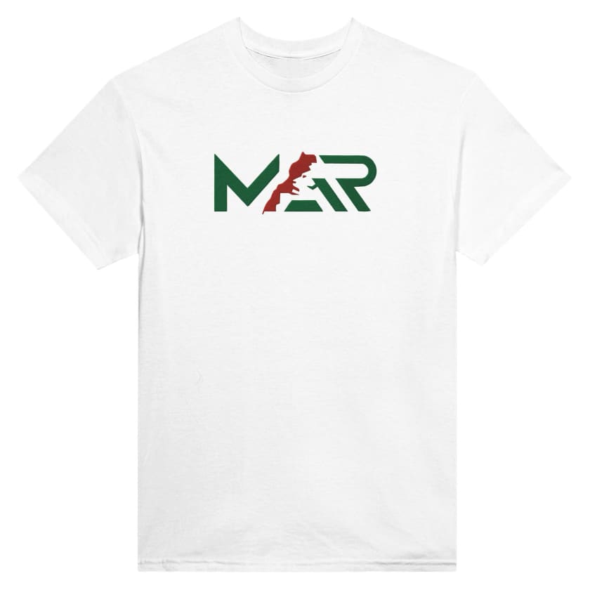 T-shirt MAR brodé unisexe