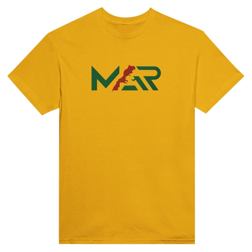 T-shirt MAR brodé unisexe