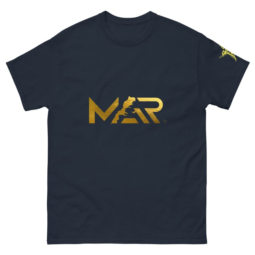 T-shirt MAR Gold Étoile jaune classique unisexe