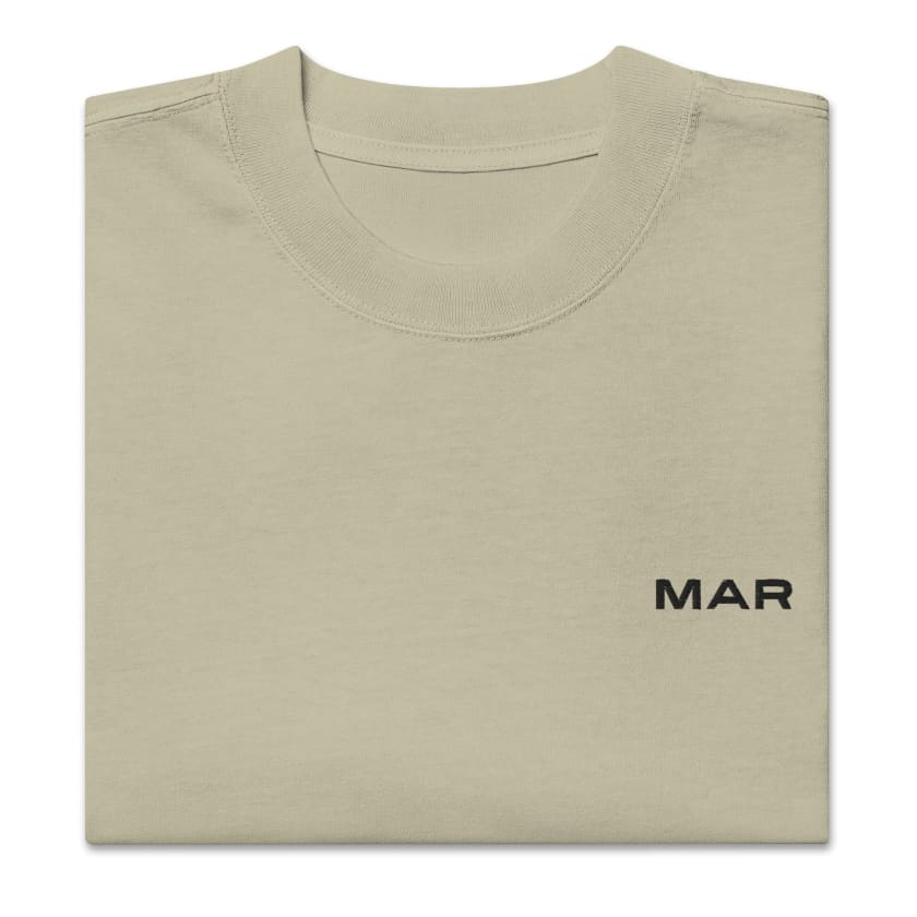 T-shirt MAR oversize unisexe