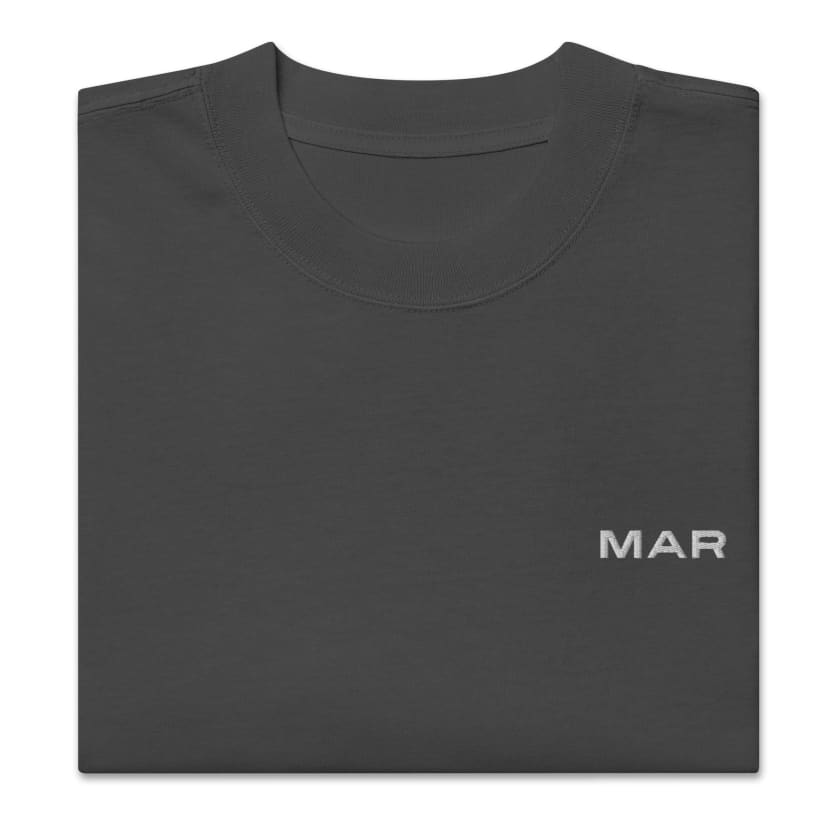 T-shirt MAR oversize unisexe