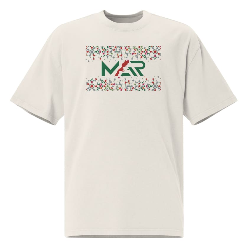 T-shirt MAR ZELLIGE oversize brodé