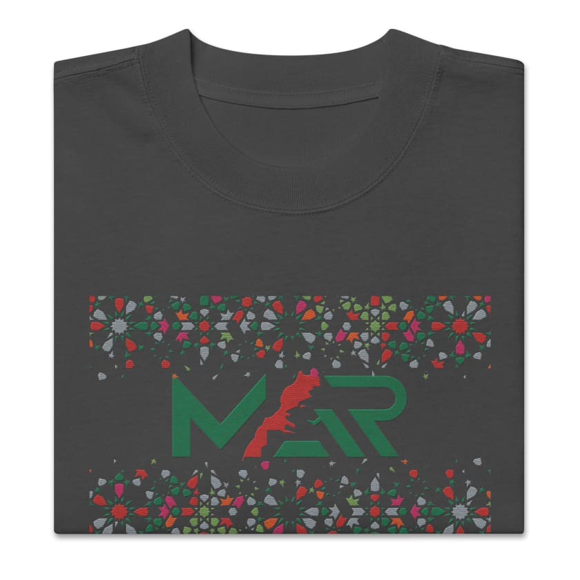 T-shirt MAR ZELLIGE oversize brodé