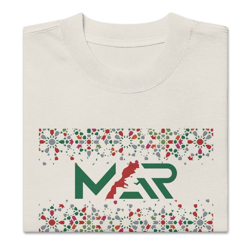 T-shirt MAR ZELLIGE oversize brodé