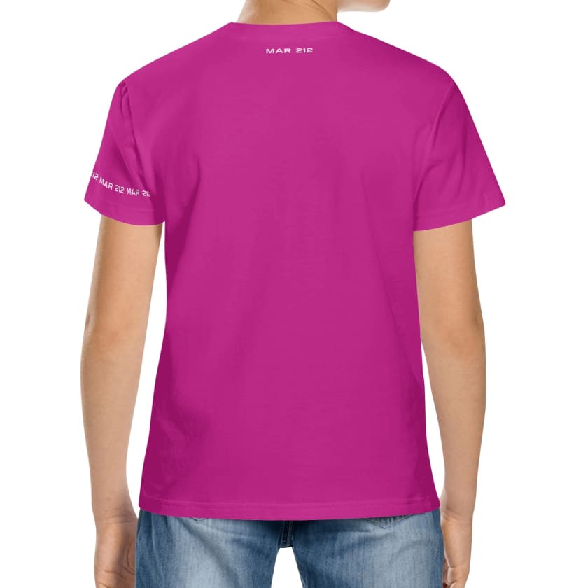 T-shirt MAR212 Fédération rose pour enfant