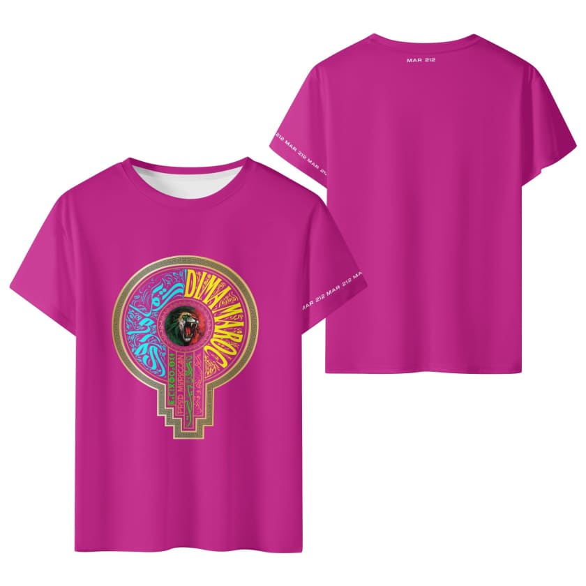 T-shirt MAR212 Fédération rose pour enfant