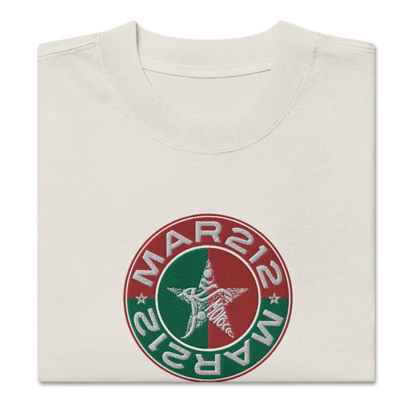 T-shirt MAR212 STAR oversize brodé