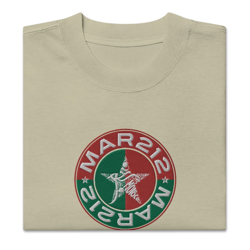 T-shirt MAR212 STAR oversize brodé