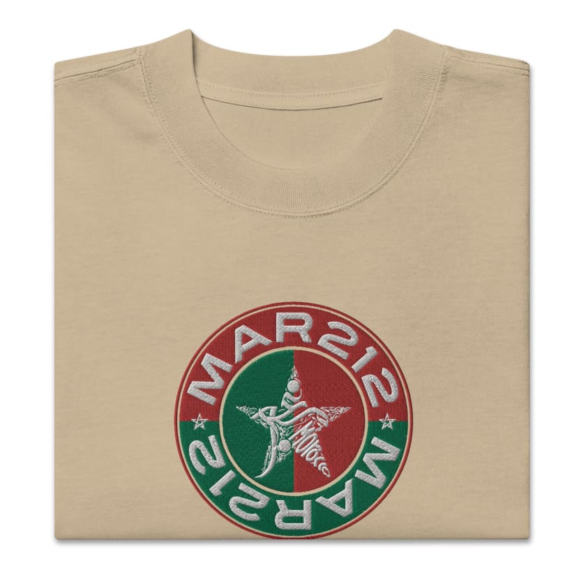 T-shirt MAR212 STAR oversize brodé