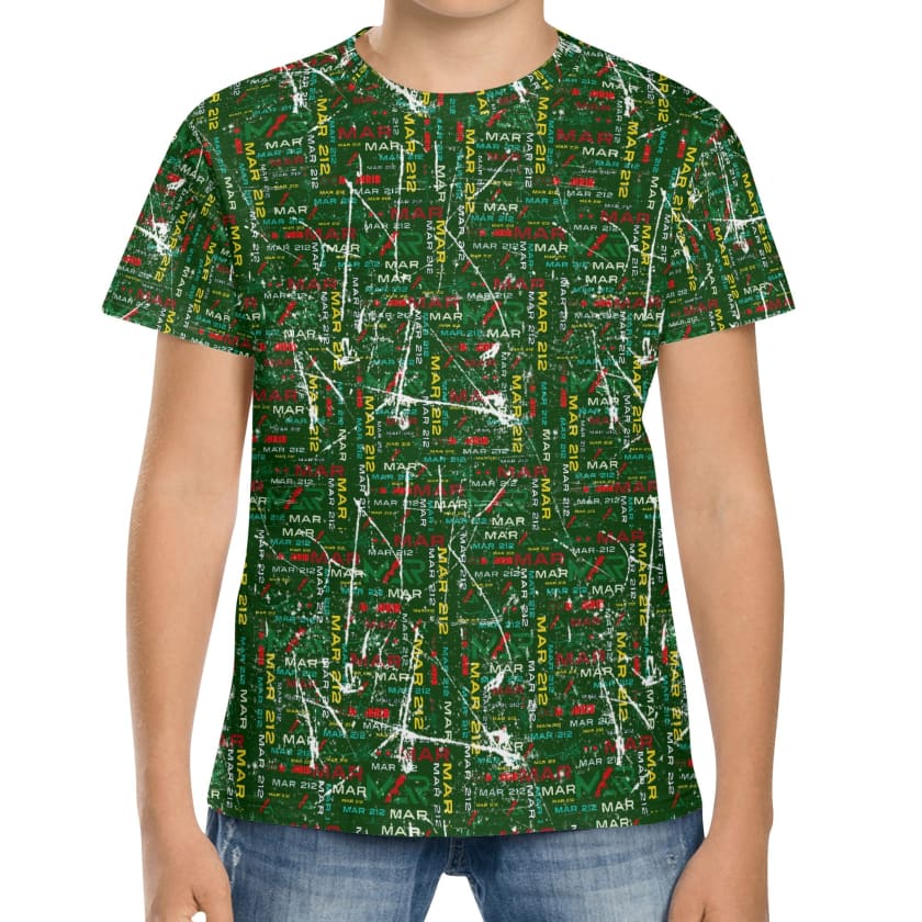 T-shirt MAR212 vintage pour enfant unisexe