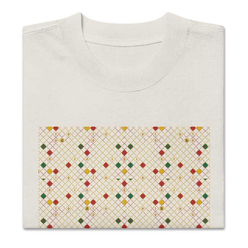 T-shirt MARGOLD Khzana oversize brodé