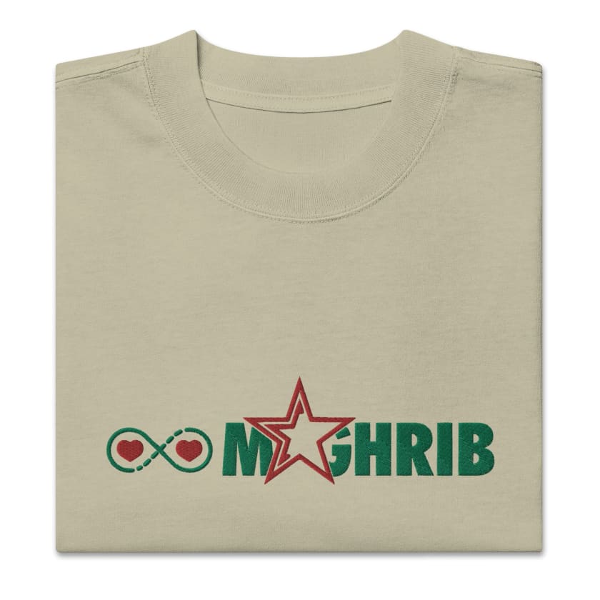 T-shirt Maroc Love Infini oversize Brodé