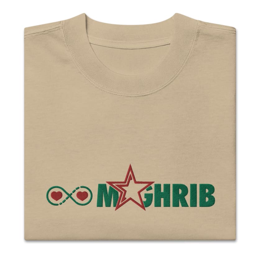T-shirt Maroc Love Infini oversize Brodé