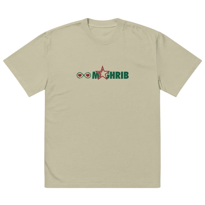 T-shirt Maroc Love Infini oversize Brodé