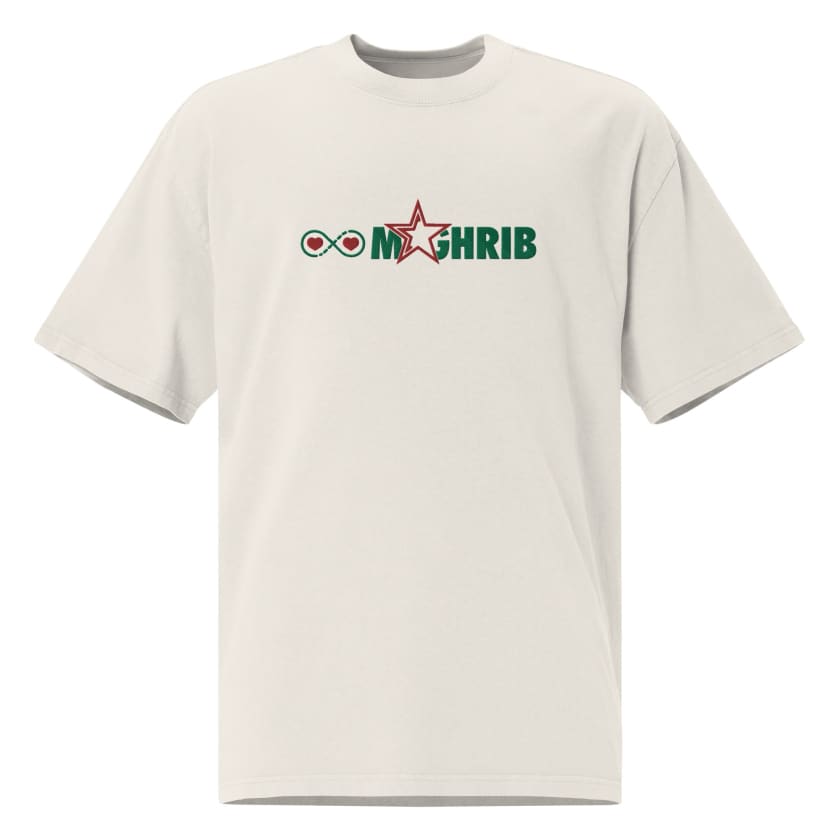 T-shirt Maroc Love Infini oversize Brodé