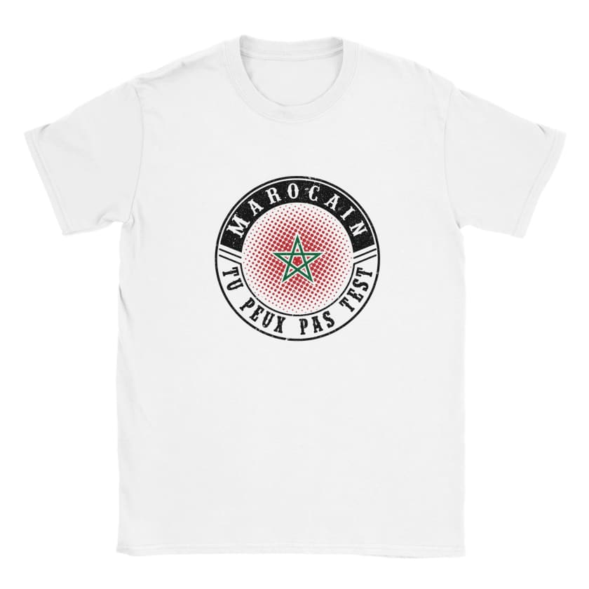 T-shirt Marocain tu peux pas test enfant unisexe