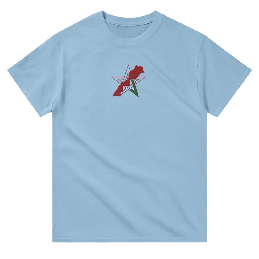 T-shirt Morocco carte étoile unisexe