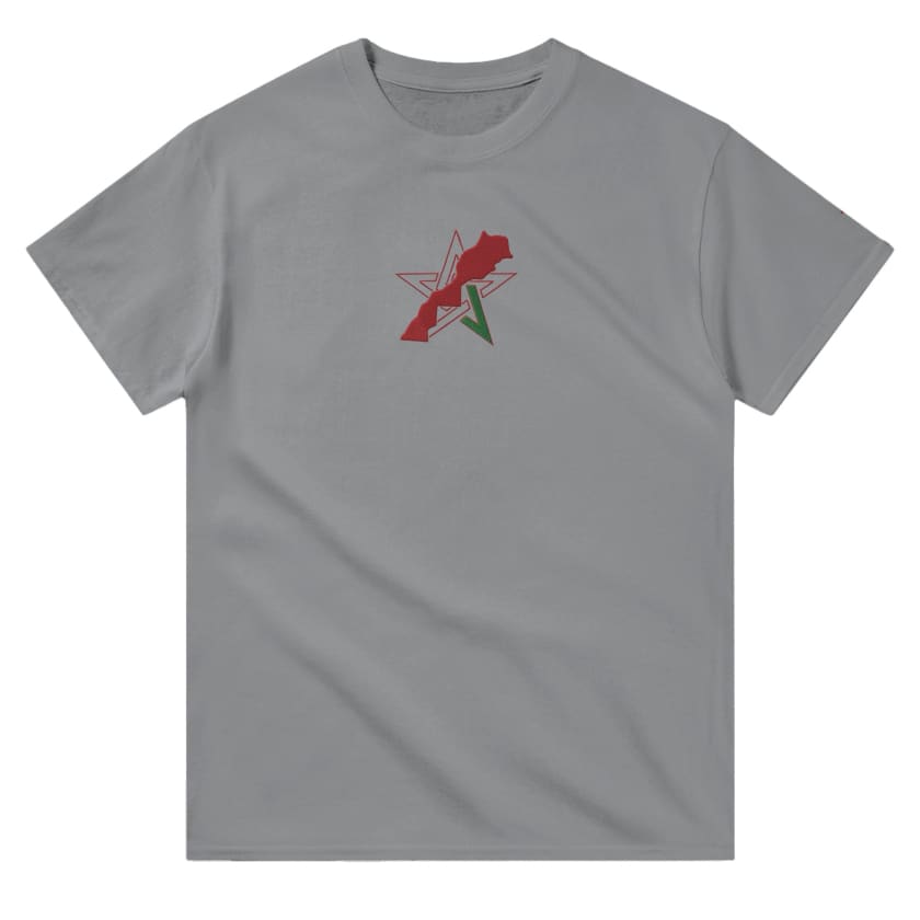 T-shirt Morocco carte étoile unisexe