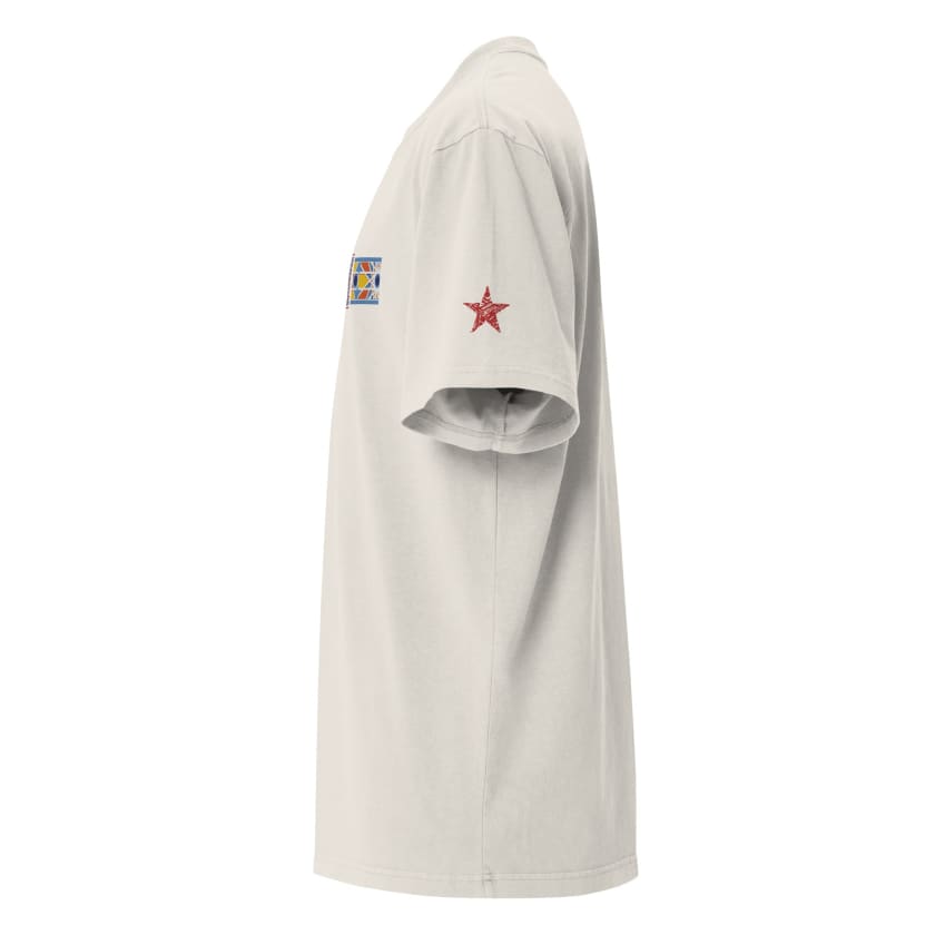 T-shirt Morocco oversize délavé design Zellige Marocain