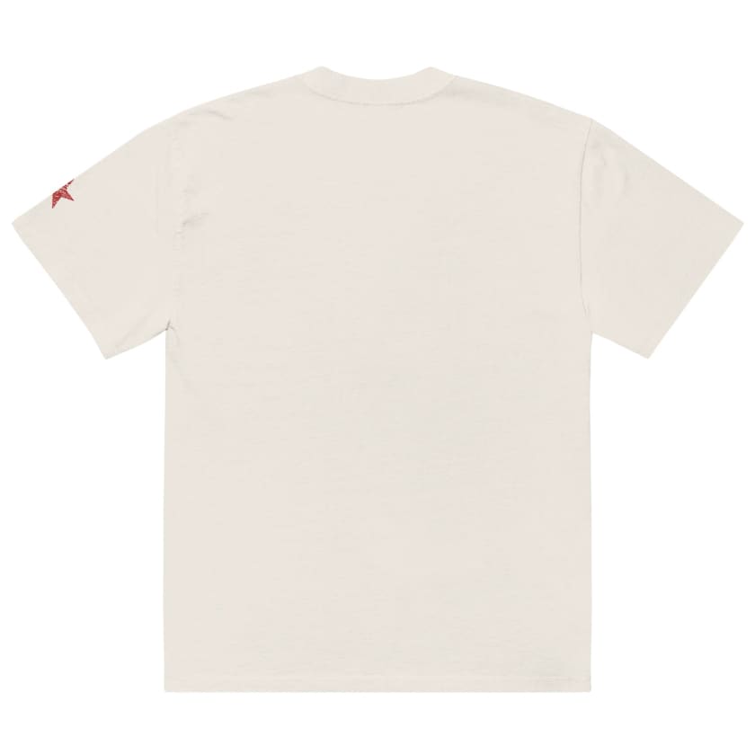 T-shirt Morocco oversize délavé design Zellige Marocain