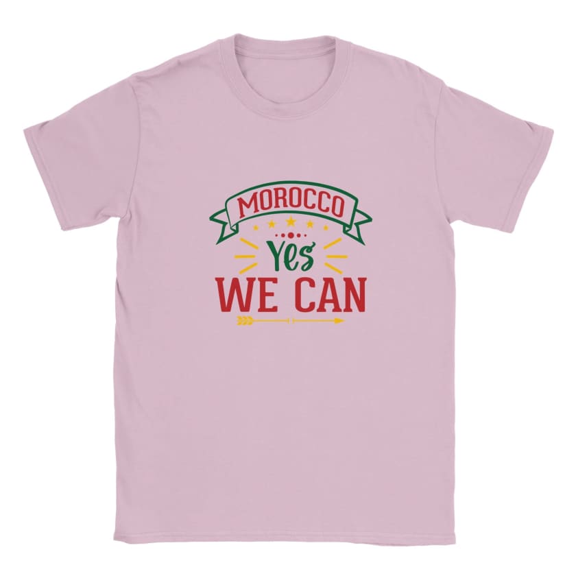 T-shirt Morocco yes we Can enfant unisexe