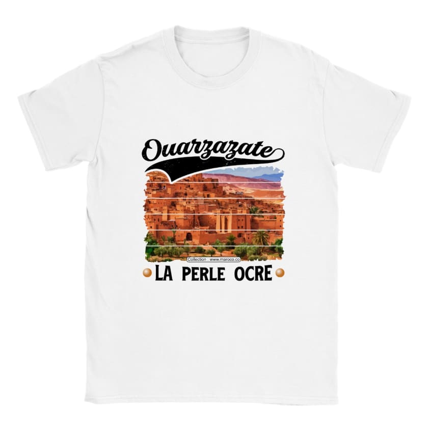 T-shirt Ouarzazate la perle Ocre ville du Maroc