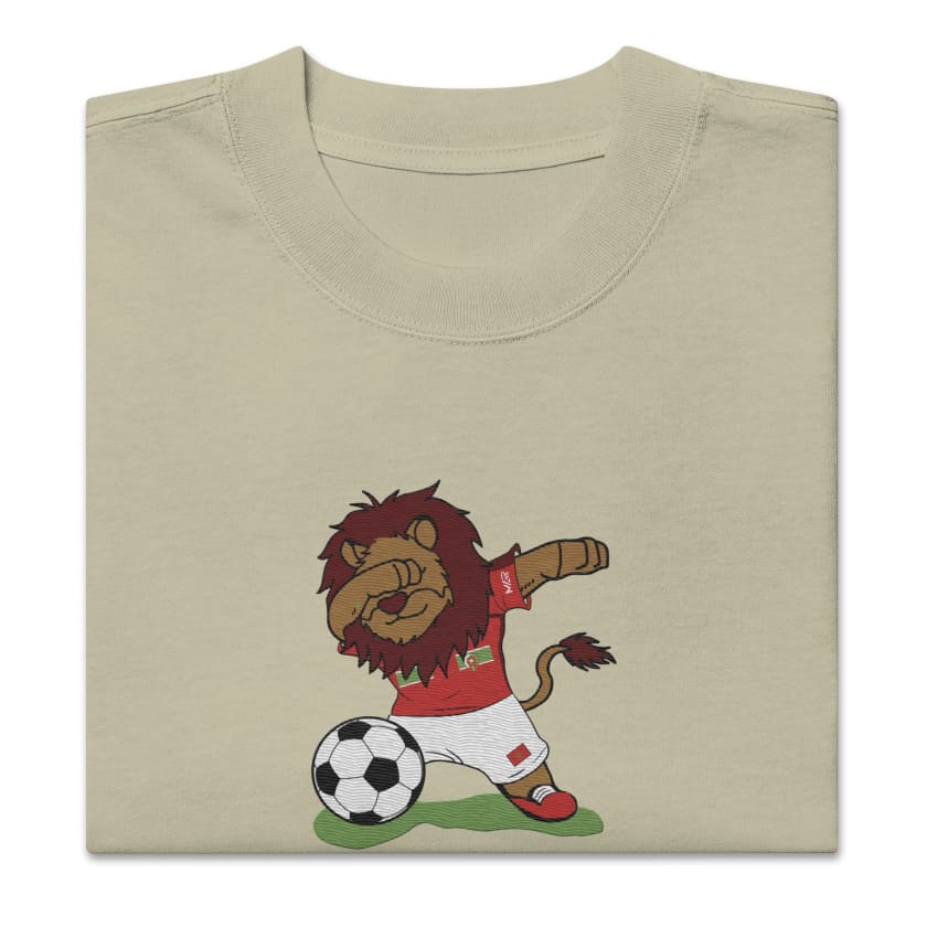 T-shirt oversize Brodé Lion Atlas V2 CAN 24