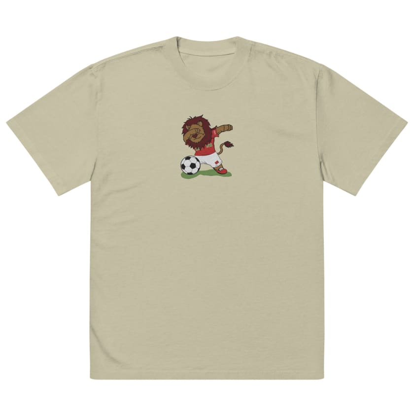 T-shirt oversize Brodé Lion Atlas V2 CAN 24