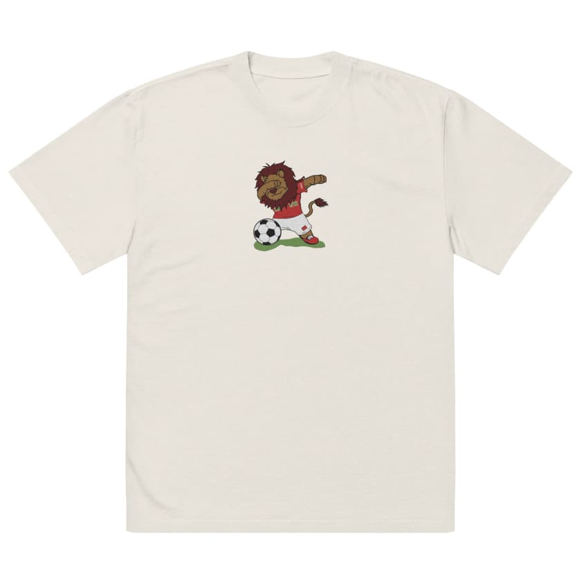 T-shirt oversize Brodé Lion Atlas V2 CAN 24