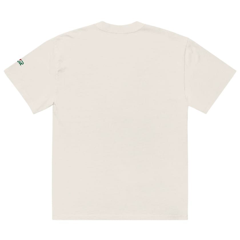 T-shirt oversize délavé Captain Guerrabe Brodé foot Maroc