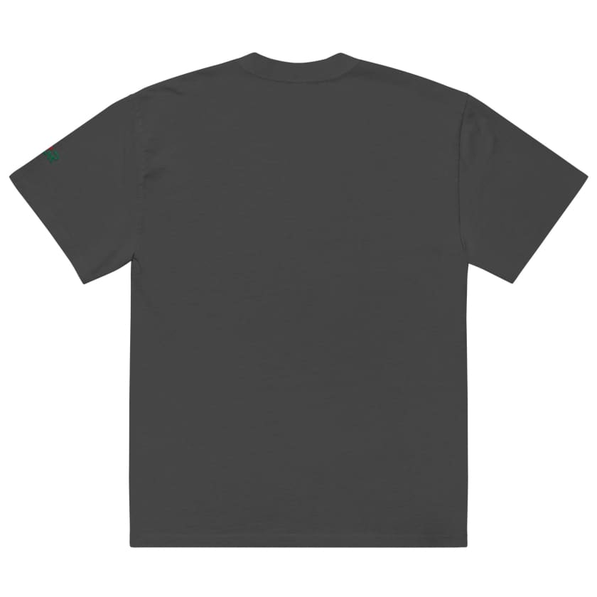 T-shirt oversize délavé Captain Guerrabe Brodé foot Maroc