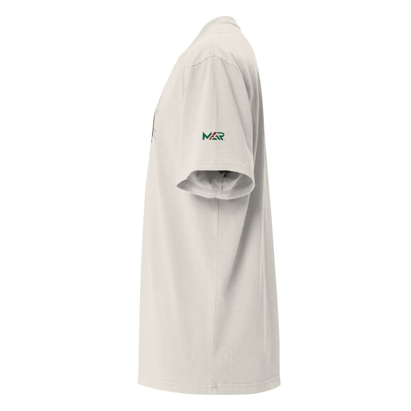 T-shirt oversize délavé Captain Guerrabe Brodé foot Maroc