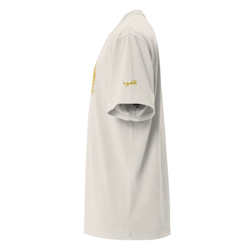 T-shirt oversize design Almamlaka Almaghribya calligraphie