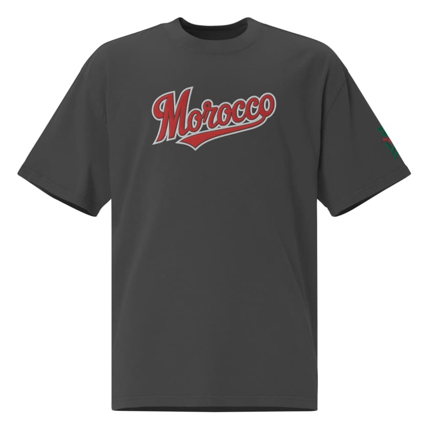 T-shirt oversize MOROCCO brodé MAR