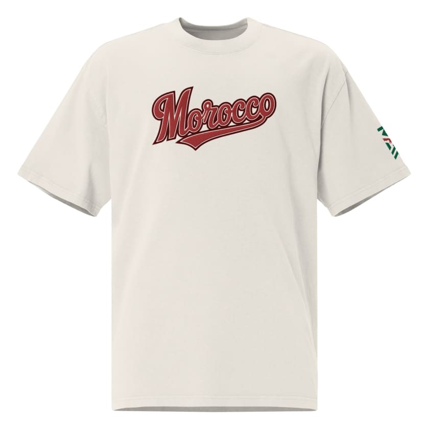 T-shirt oversize Morocco brodé MAR