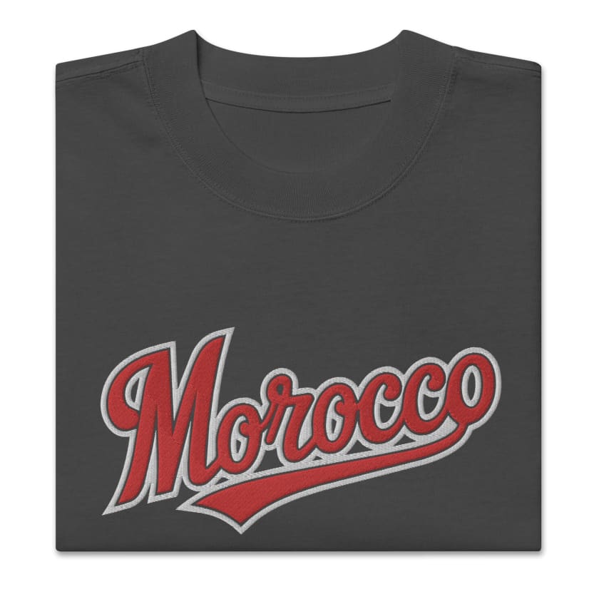 T-shirt oversize MOROCCO brodé MAR