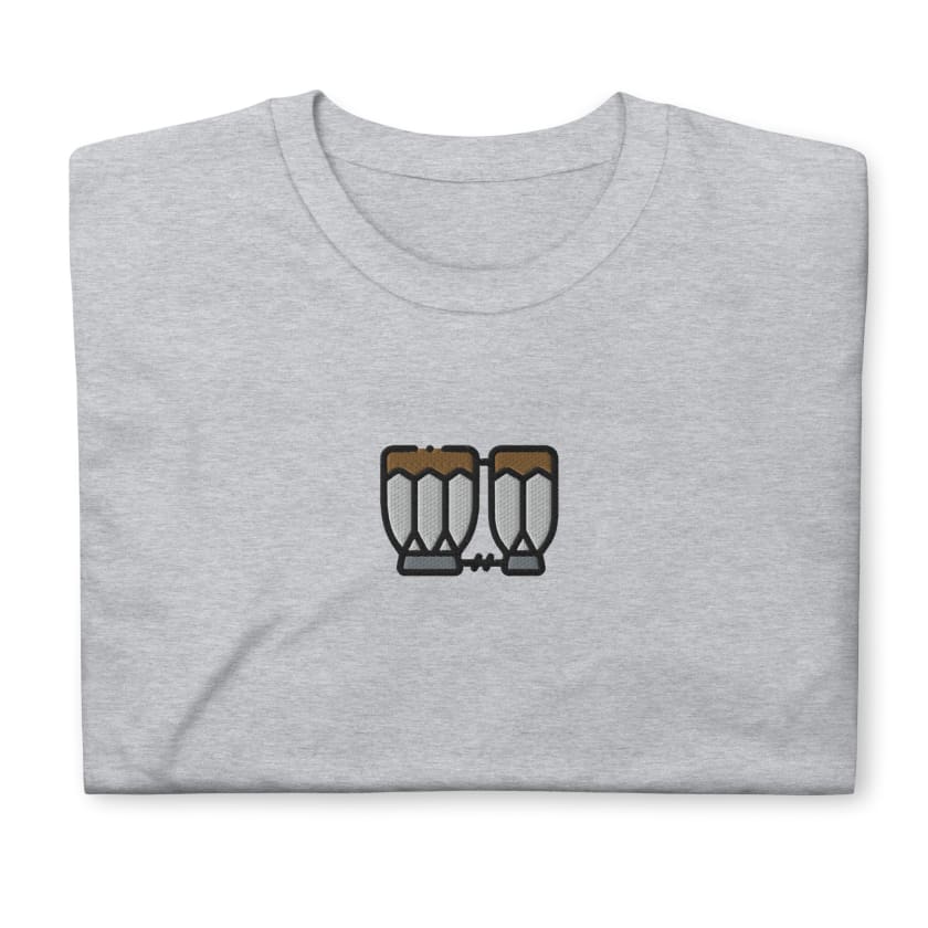 T-shirt Personnalisé brodé Darbouka Unisexe à Manches