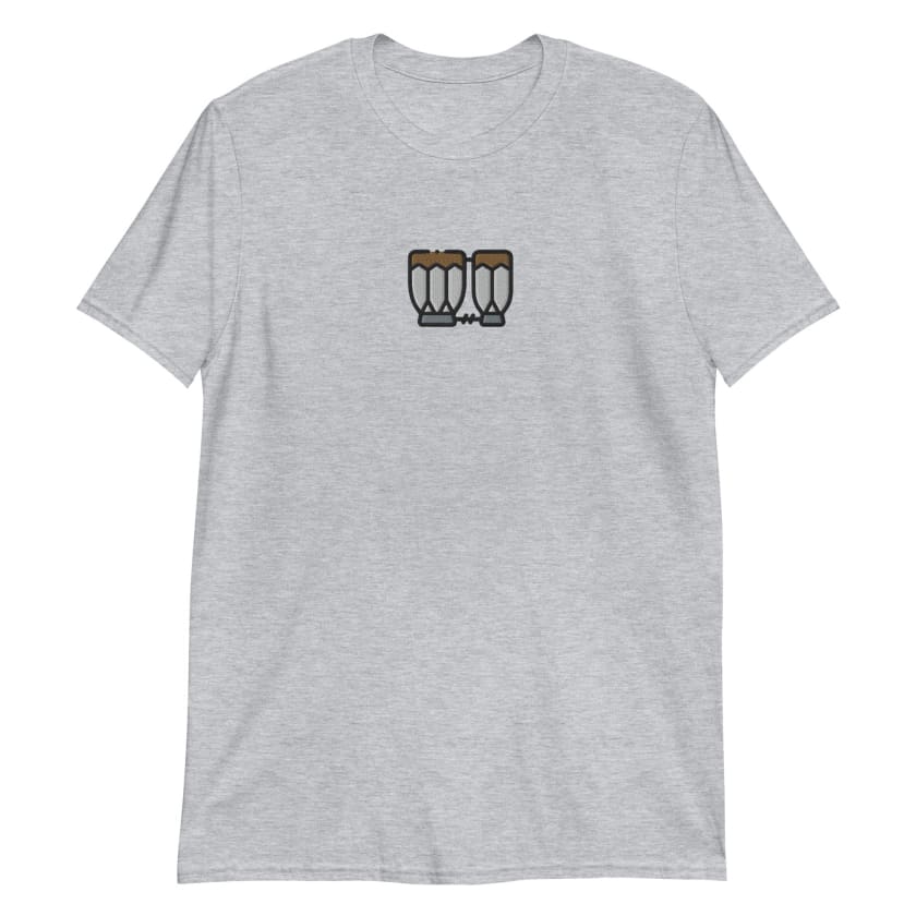 T-shirt Personnalisé brodé Darbouka Unisexe à Manches