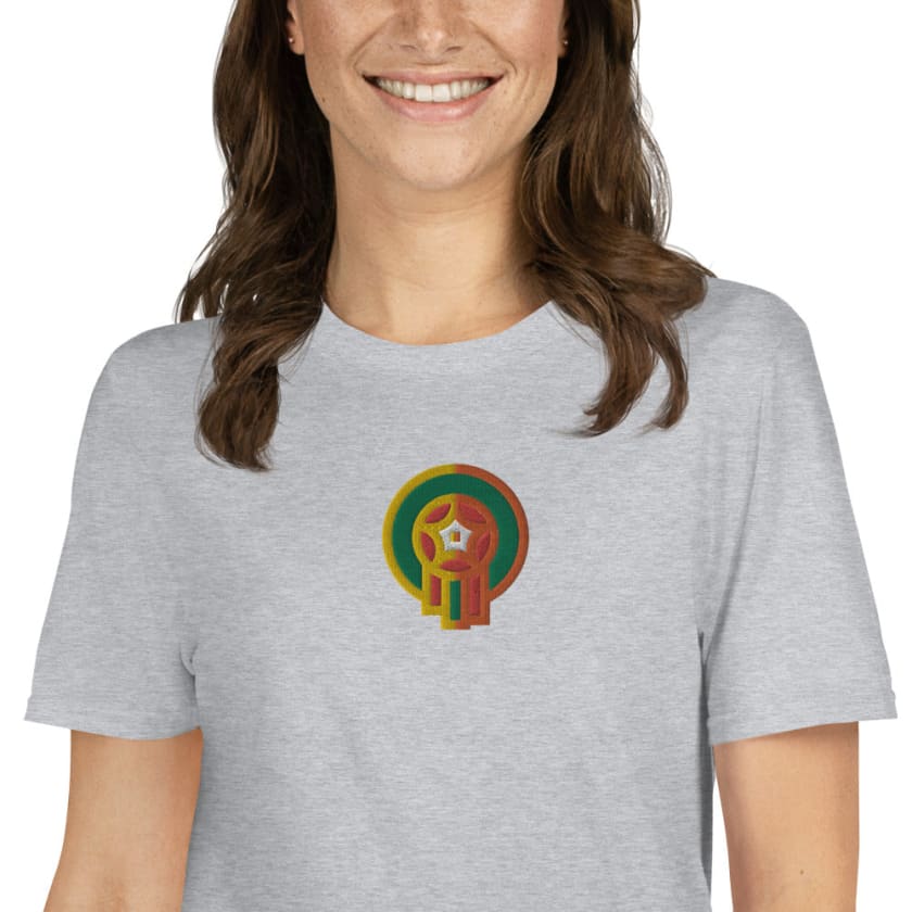 T-shirt Personnalisé brodé logo FRMF Unisexe à Manches