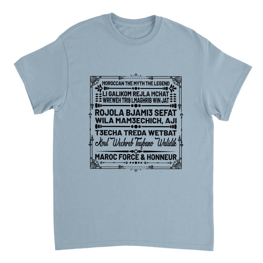 T-shirt Rojola MOROCCAN THE MYTH