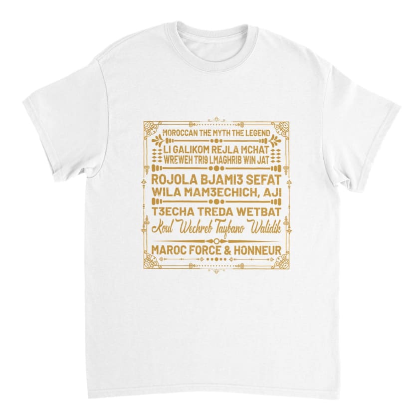 T-shirt Rojola MOROCCAN THE MYTH