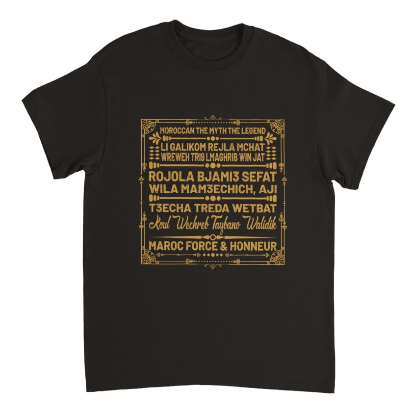 T-shirt Rojola MOROCCAN THE MYTH